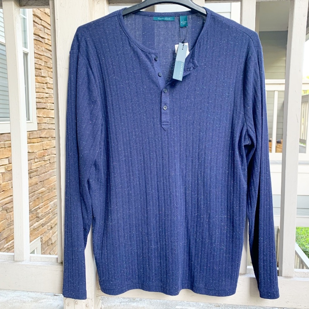 Perry Ellis ribbed thermal long sleeve